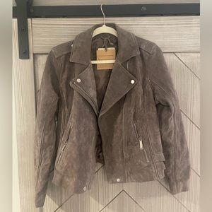 Gray moto jacket- Michael Kors- originally $300